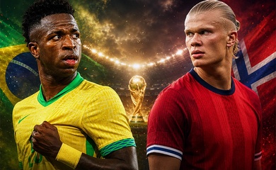 Dự đoán World Cup 2026 trận Brazil vs Na Uy, 03h00 ngày 6/7