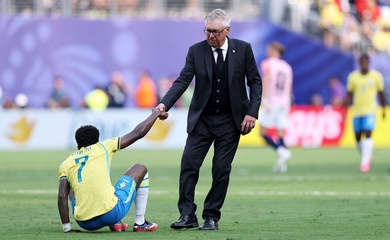 Truyền thông Brazil chỉ trích gay gắt Endrick và Ancelotti sau khi bị Na Uy loại