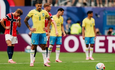 Ancelotti giải thích lý do Vinicius không thực hiện quả phạt đền trước Na Uy