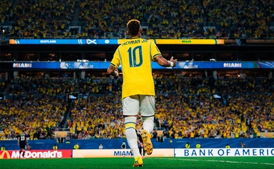 Neymar vượt Pelé và Rivaldo, lập cột mốc lịch sử với áo số 10 tuyển Brazil tại World Cup