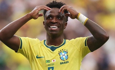 Vì sao Vinicius nhường đá phạt đền cho Bruno Guimaraes?