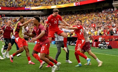 Thụy Sĩ vượt Colombia trên chấm luân lưu, đoạt vé vào tứ kết World Cup 2026
