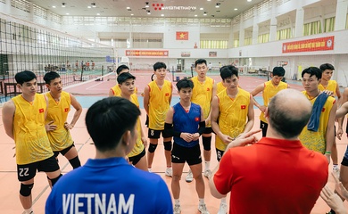 Đội tuyển bóng chuyền nam Việt Nam sử dụng hai đội hình khác nhau tại SEA V.Cup 2026