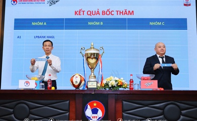 Bốc thăm chia bảng Vòng chung kết Giải U17 Quốc gia