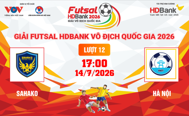 Link xem trực tiếp futsal HDBank VĐQG 2026: Sahako vs Hà Nội
