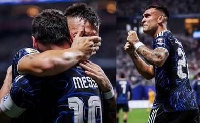 Lautaro Martinez nghẹn ngào sau bàn thắng đưa Argentina vào chung kết World Cup 2026