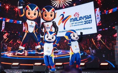 Malaysia chính thức ra mắt bộ nhận diện và linh vật SEA Games 34