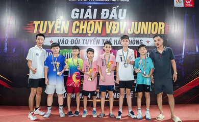 Đội tuyển Pickleball trẻ Hải Phòng và hành động đặc biệt trước Giải vô địch Pickleball các nhóm tuổi trẻ Quốc gia 2026