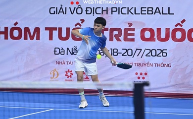 Hoàng "Samurai" vô địch U16 đơn nam Giải Vô địch Pickleball các nhóm tuổi trẻ Quốc gia 2026