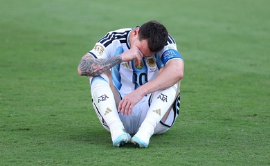 Messi lần đầu tiên lên tiếng sau khi Argentina thua Tây Ban Nha ở chung kết World Cup