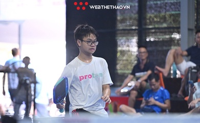Tài năng trẻ Trần Đức Lâm tỏa sáng với hai HCV tại Vòng loại 1 Giải trẻ Pickleball Quốc gia 2026