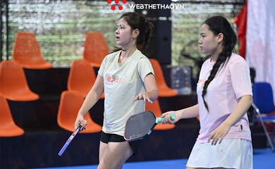 Bộ đôi Nghệ An lên ngôi vô địch nội dung U18 đôi nữ tại giải trẻ quốc gia