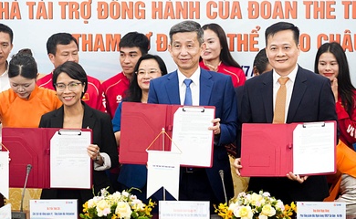 SHB tài trợ đồng hành cùng Đoàn Thể thao Việt Nam tham dự ASIAD 2026