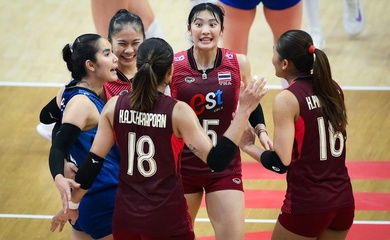 Bóng chuyền nữ Thái Lan kiếm bộn tiền thưởng sau khi trụ hạng VNL 2026