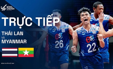 Link trực tiếp giải bóng chuyền SEA V Cup hôm nay 22/7: Thái Lan vs Myanmar