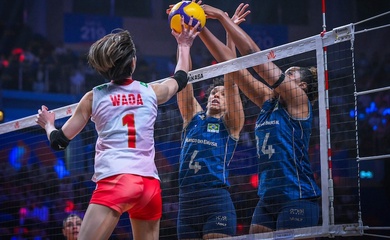 Ana Cristina bùng nổ, Brazil hạ Nhật Bản để vào bán kết VNL 2026