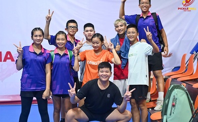 Thanh Hóa gặt "quả ngọt" tại Giải vô địch Pickleball các nhóm tuổi trẻ Quốc gia 2026 từ chiến lược đào tạo trẻ