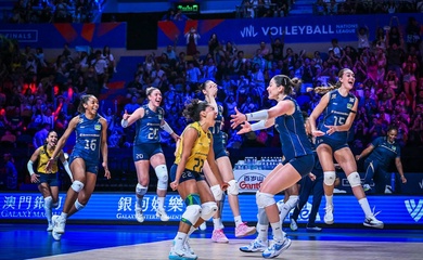 Brazil lật đổ nhà vô địch Ý, giành vé vào chung kết VNL 2026