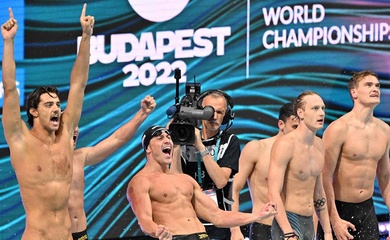 Ý vượt Mỹ ở ngày cuối giải bơi thế giới, xô đổ hàng loạt kỷ lục ấn tượng