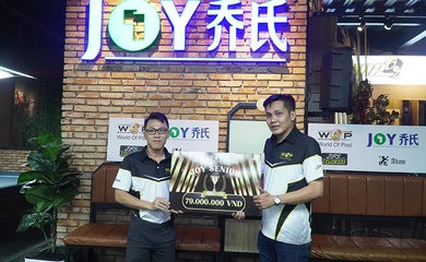 Thắng ĐKVĐ, Hồ Sở Phát vô địch giải billiards Joy Heyball chuyên nghiệp lần 2 - 2023