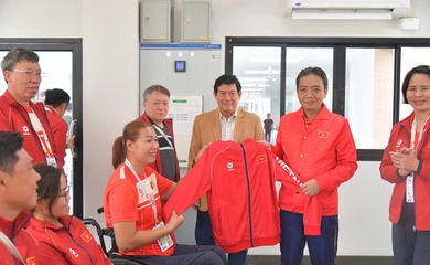 Thứ trưởng Hoàng Đạo Cương tiếp lửa đoàn TTNKT ở ASEAN Para Games 13: Nghị định mới mở ra tương lai cho VĐV