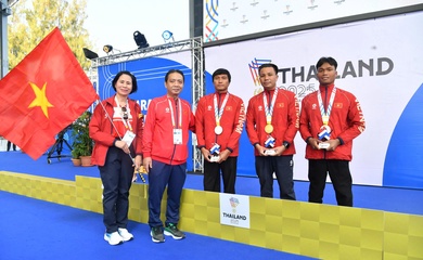 ASEAN Para Games 13: Đoàn TTNKT Việt Nam trong top 3 huy chương, Vi Thị Hằng phá sâu kỷ lục đại hội