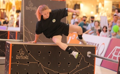 Sôi động Parkour Asian Tour, môn thể thao mới lạ lần đầu tổ chức tại Việt Nam