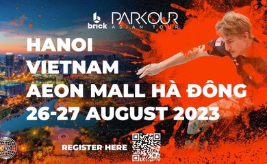 Môn thể thao mới vào Việt Nam thông qua giải Parkour Asian Tour