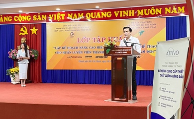 Khai mạc lớp tập huấn lập kế hoạch nâng cao hiệu quả huấn luyện thể thao cho huấn luyện viên TPHCM năm 2024