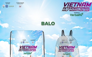 Cận cảnh chiếc túi rút "phải có" tại VIHM powered by Herbalife: Khi biểu tượng Hà Nội hòa quyện cùng tinh thần thể thao