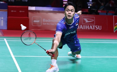 Anthony Ginting tái xuất, dẫn dắt đội tuyển cầu lông Indonesia tại BATC 2026