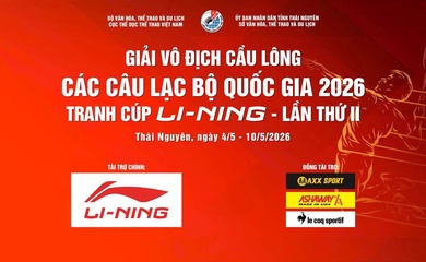 Lịch thi đấu Giải Vô địch Cầu lông các Câu lạc bộ Quốc gia năm 2026 ngày 02/05: Cú hích từ những con số kỷ lục