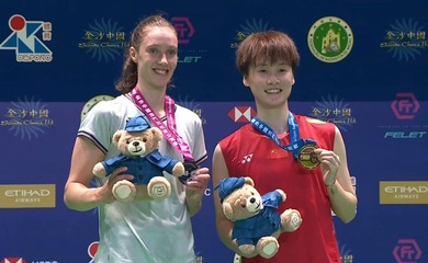 Cựu số 1 thế giới Chen Yu Fei đem về danh hiệu duy nhất cho Cầu lông Trung Quốc ở Macau Open 2025