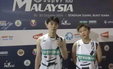 Guwahati Masters: Cặp mới Wee Yee Hern / Vannee Gobi tiếp tục 'bay cao', hể hiện hy vọng của Cầu lông Malaysia