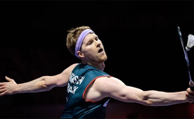 Số 3 thế giới Anders Antonsen bị loại sốc tại cầu lông All England 2026: Cái giá của việc "ngắt quãng" thi đấu