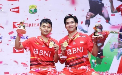 Cầu lông Indonesia tái hợp cặp bài trùng Leo Rolly Carnando & Daniel Marthin: Chiến lược tìm lại sự ổn định cho đôi nam