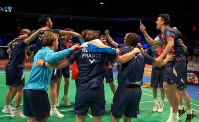 Chung kết cầu lông Thomas Cup 2026: Huy chương bạc vẫn có giá trị như vàng đối với Pháp