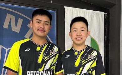 Đôi nam Aaron Tai / Kang Khai Xing giành danh hiệu thứ 3 trong năm ở giải cầu lông Guwahati Masters