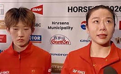 Giọt nước mắt của Jia Yifan và và thông điệp về sự kiên trì sau trận chung kết cầu lông Uber Cup 2026