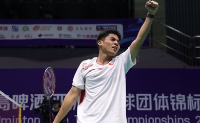 Kết quả cầu lông BATC 2026: Nghẹt thở derby Đông Nam Á, Indonesia biến Thái Lan thành cựu vương sau 5 ván đấu