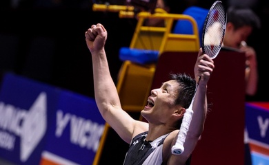 Chou Tien Chen tỏa sáng tại giải cầu lông Indonesia Open 2025