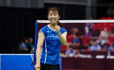 Manami Suizu và Kenta Nishimoto quét sạch nội dung đơn ở Canada Open 2025 cho Cầu lông Nhật Bản