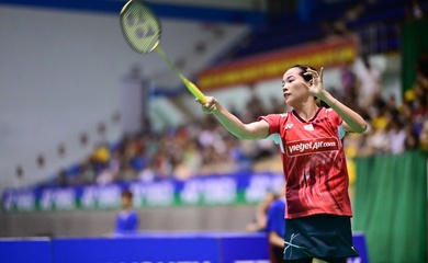 Giải cầu lông Korea Masters năm 2025: Nguyễn Thùy Linh ngược dòng ảo diệu vào bán kết