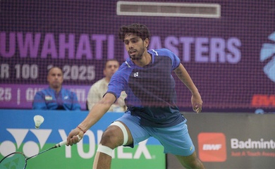 Cầu lông Guwahati Masters 2025: Sanskar Saraswat vô địch đơn nam, Tanvi Sharma thất bại ở rào cản cuối cùng