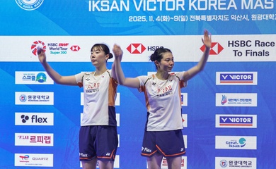 Kim So Yeong không thể cùng Lee Seo Jin vô địch Korea Masters trước lúc ngừng thi đấu cầu lông quốc tế