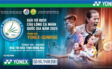Lịch thi đấu cầu lông Giải Vô địch Cá nhân Quốc gia năm 2025 mới nhất ngày 12/08