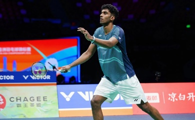 Giải vô địch cầu lông châu Á 2026: Ayush Shetty quật ngã đương kim vô địch, viết tiếp lịch sử sau 61 năm