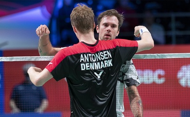 Jan Ø. Jørgensen - từ đối thủ đến "quân sư" giúp Anders Antonsen chinh phục kỷ nguyên cầu lông mới