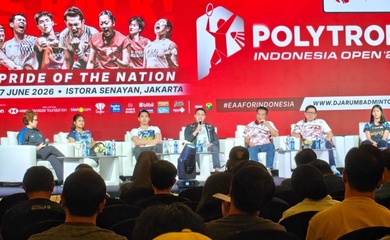 Cầu lông Indonesia Open 2026 công bố giá vé "siêu hợp lý", bài toán kích cầu du lịch thể thao từ Istora Senayan