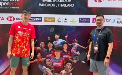 Tay vợt Victor Lai chiêu mộ cựu tuyển thủ cầu lông Malaysia hỗ trợ các giải đấu tại châu Á